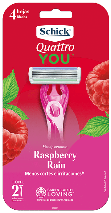 Schick Quatrro You Raspberry Rain