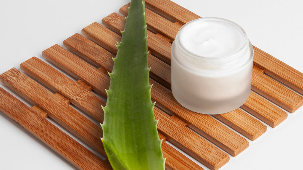 Aloe vera y manteca de coco
